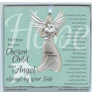 Gotcha Day Gift.  Chosen Child Ornament.